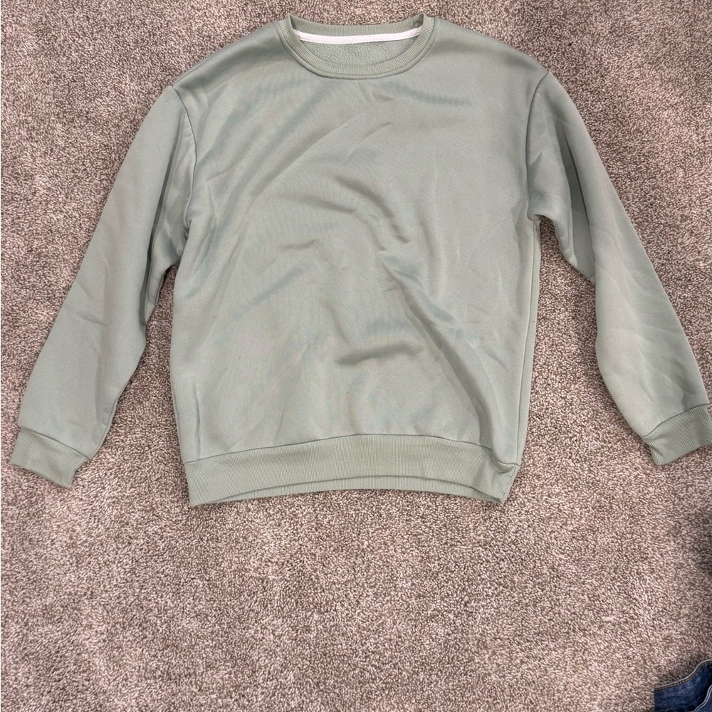 Sage Green Crewneck Sweatshirt